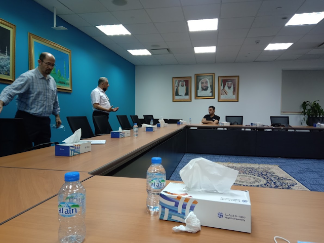Research meeting at KU